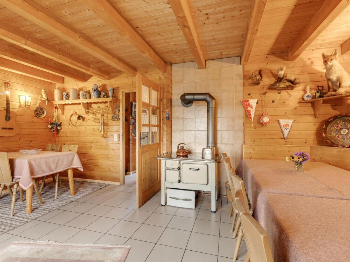 Chalet In Hinterrod Thuringia With Sauna Eisfeld Exterior photo